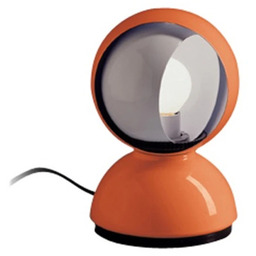 Artemide - Eclisse Lampa Stołowa Pomarańczowa