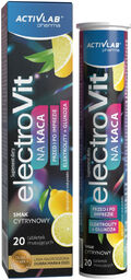 Activlab Pharma ElectroVit Na Kaca, smak cytrynowy, 20