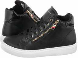 Sneakersy Tommy Hilfiger High Top Lace-Up Sneaker T3A9-32317-1434