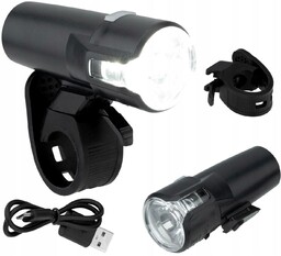 Lampa przednia AXA COMPACTLINE 20 lux czarna