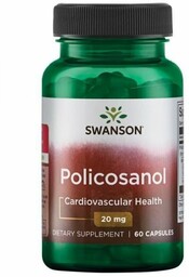 SWANSON BioCosanol - Polikosanol 20 mg (60 kaps.)