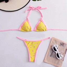 Strój Kąpielowy w Stylu Vintage Mini Mikro Bikini