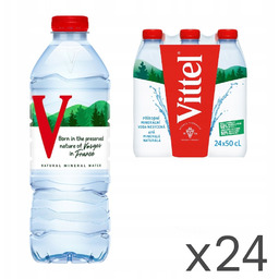 Vittel Woda Mineralna Niegazowana Naturalna Mineralizacja - PET