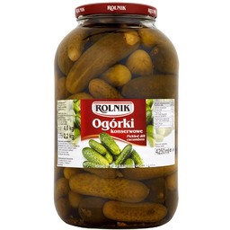 Rolnik ogórki konserwowe 4 kg