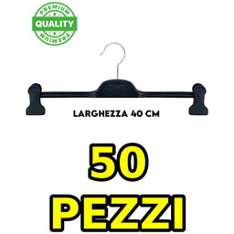 Wieszaki na spodnie męskie czarne