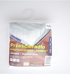 Prześcieradło nieprzemakalne PENPU 60x120cm Horizon