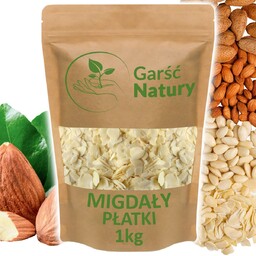 Płatki Migdałowe Świeże 1000 g Migdały Cięte