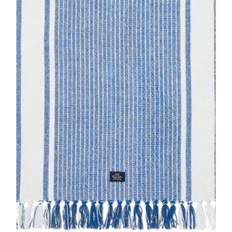 Lexington Bieżnik bawełniany Striped Blue/White
