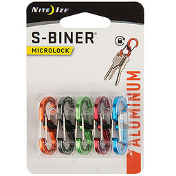 Karabińczyk Nite Ize S-Biner MicroLock Aluminum - 5