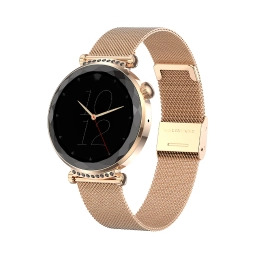 Maxcom FW73 Onyx Złoty Smartwatch