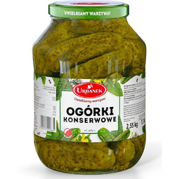 Urbanek Ogórki konserwowe 2,55KG
