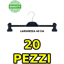 Wieszaki na spodnie męskie czarne