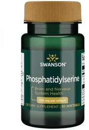 SWANSON Fosfatydyloseryna 100 mg (30 kaps.)