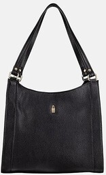 WOJEWODZIC SOFIA - Czarna torebka skórzana na ramię