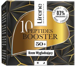 LIRENE 10 Peptides Booster krem wygładzający 50+ 50ml