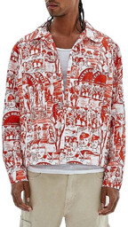 Kurtki marki Guess model M2YN02-WER90. Kolor Biały, Odzież