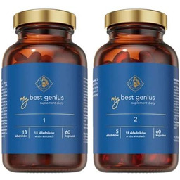MyBestPharm MyBestGenius Wsparcie mózgu, wzroku i koncentracji 120