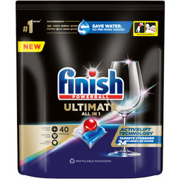 Finish, Powerball Ultimate Regular, kapsułki do zmywarki, 40