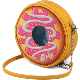 Oh My Pop! Popnut -Okrągła Torebka, Różowa, 18,5