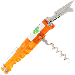 Otwieracz do wina Due Cigni Bottle-Shaped Orange (VM-10
