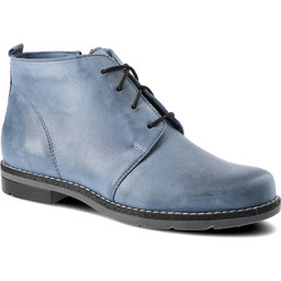 Wasak Niebieskie Botki Damskie Wygodne Buty