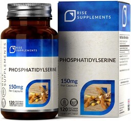 Rise Supplements, Phosphatidylserine (Fosfatydyloseryna) 150mg, Suplement diety, 120
