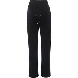Damskie spodnie dresowe ciążowe czarne Bellybutton Maternity, r.M