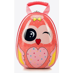Plecak dla przedszkolaka, różowy, Sowa, Wittchen