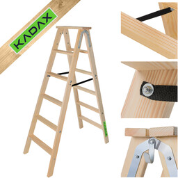 Drabina drewniana Opawa 7 stopni