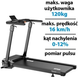 KETTLER Bieżnia elektryczna Track 200 1471W 16 km/h