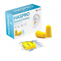 HASPRO Stopery do uszu Żółty, 20 sztuk