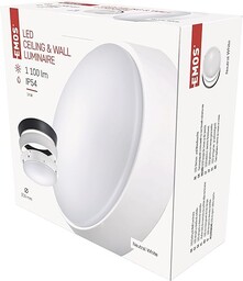EMOS - Lampa sufitowa LED, okrągła, wymienna rama,