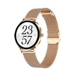 Maxcom FW28 Selen Mini Różowo-złoty Smartwatch