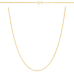 Złoty łańcuszek pełny Lisi ogon 45 cm pr.