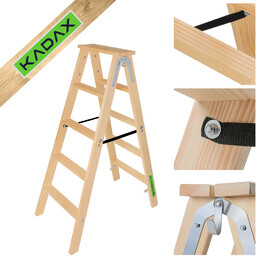 Drabina drewniana Opawa 5 stopni