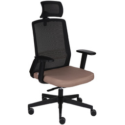 Fotel Coco BS HD - ergonomiczny, siatkowy, wygodny