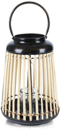 Lampion na świeczkę bambusowy 33 cm