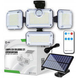 Lampa Solarna Led Zewnętrzna Z Czujnikem Ruchu