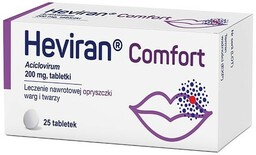 Heviran Comfort 200mg x25 tabletek