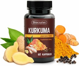 Skoczylas Kurkuma - metabolizm tłuszczy - 60 kapsułek