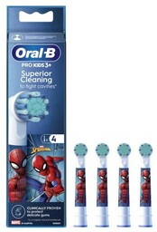 Oral-B Kids Brush Heads Spider-Man wymianna głowica wymienne