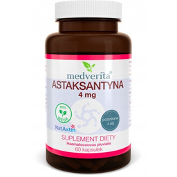 Suplement diety, Medverita, Astaksantyna Nataxtin 4mg Z Alg,