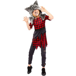 Amscan 9914985 dziecięcy głodny wyjec wilkołak Halloween wilk