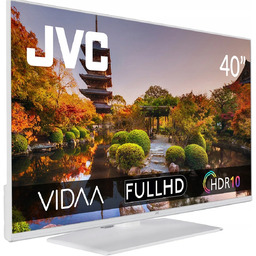 2X Telewizor Jvc LT-40VDF540W 40" Led Vidaa
