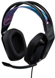 Logitech G335 Nauszne Czarny Słuchawki przewodowe z mikrofonem