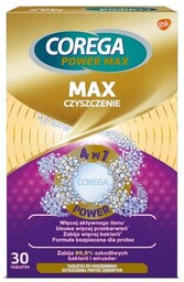 COREGA Tabletki do czyszczenia protez Max Czyszczenie (30