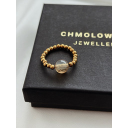 Pakamera Pierścionek elastyczny Agat