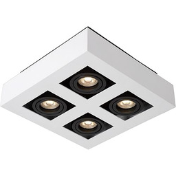 Lucide Reflektor sufitowy, aluminium, 20 W, biały