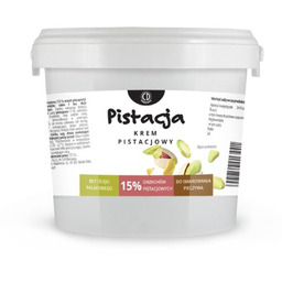 Krem pistacjowy 15% tłuszczu 1 kg
