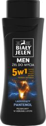 Biały Jeleń Men, żel do mycia 5w1, łagodzący